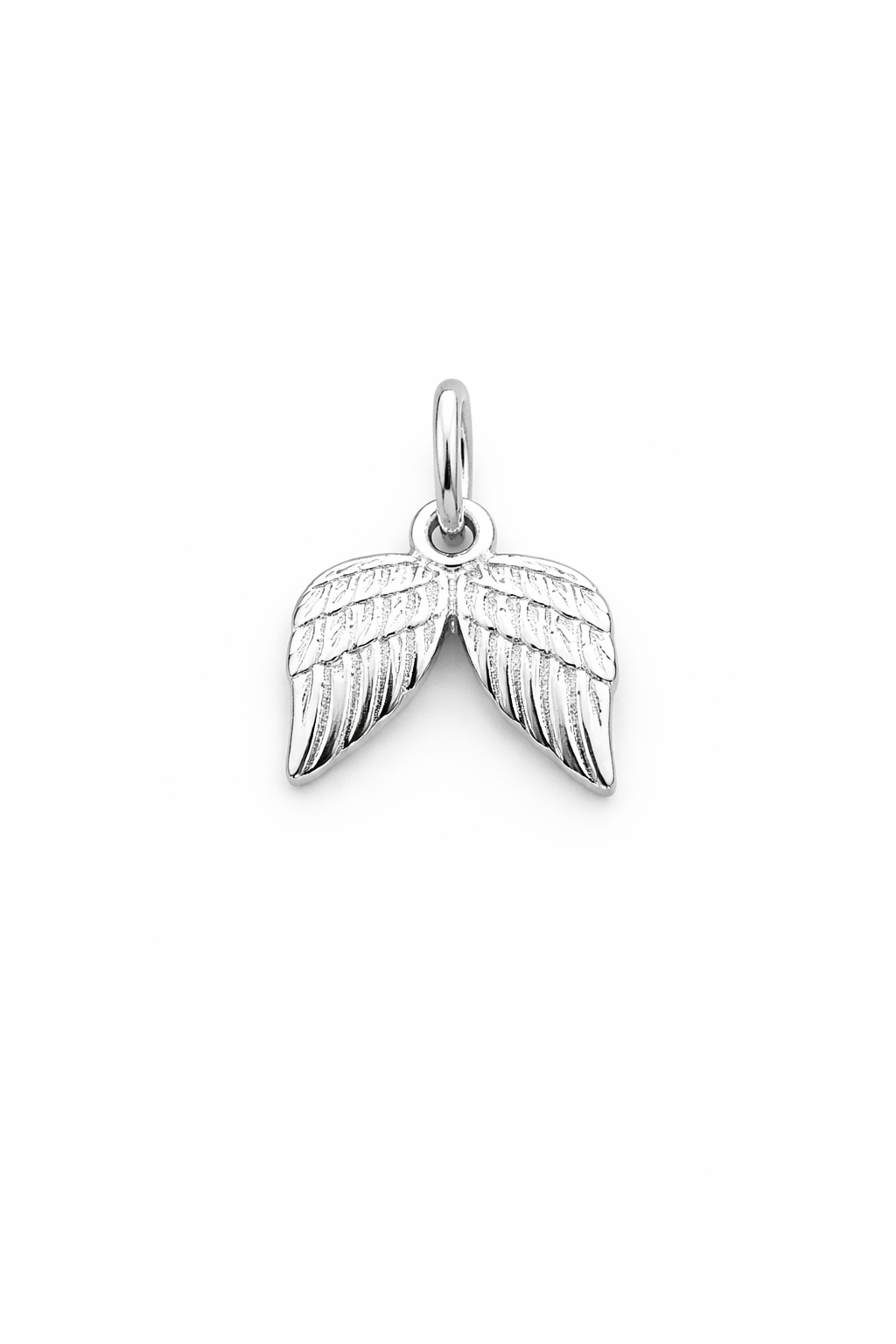 Anhänger Schutzflügel silber Produktbild