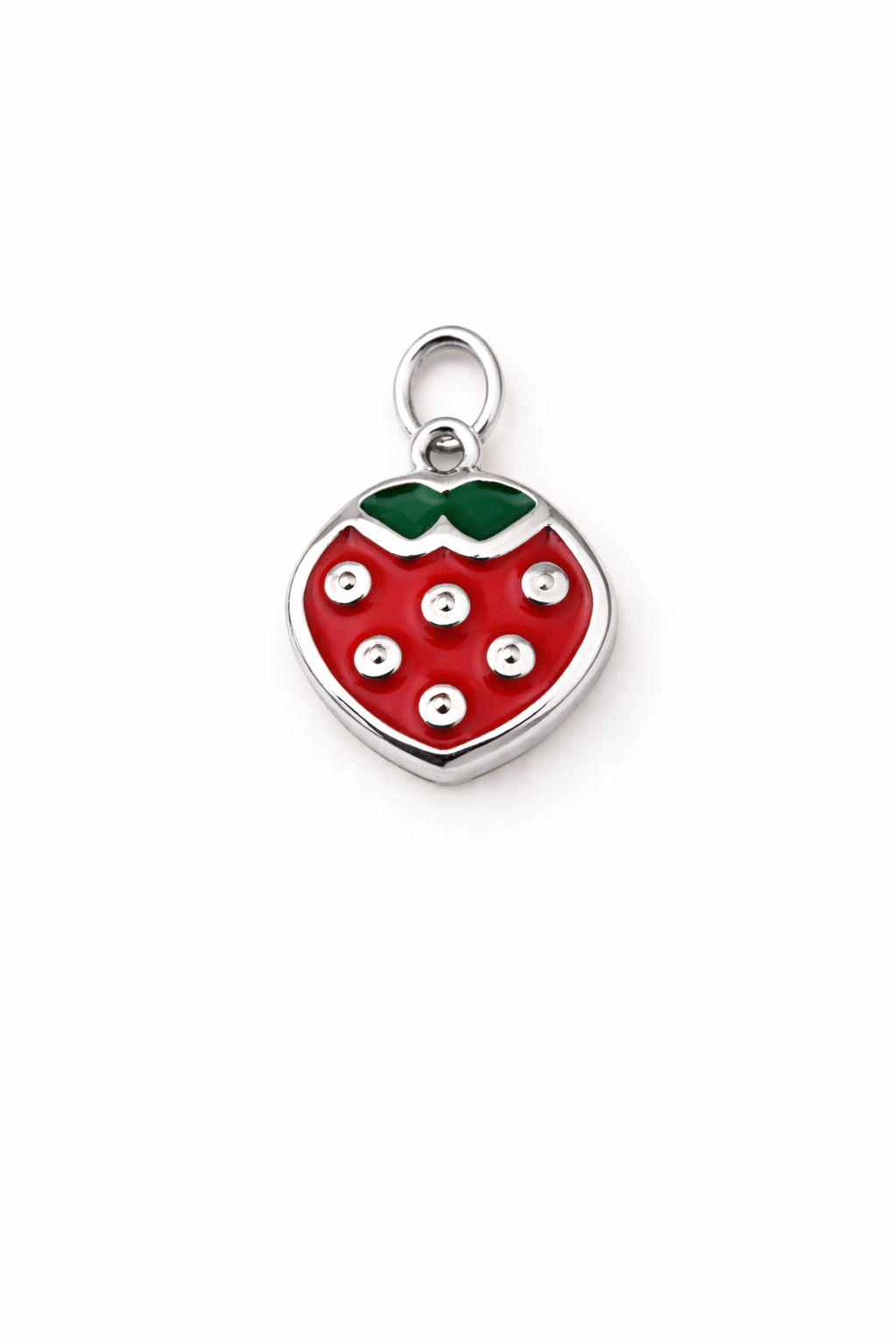 Anhänger Strawberry silber Produktbild
