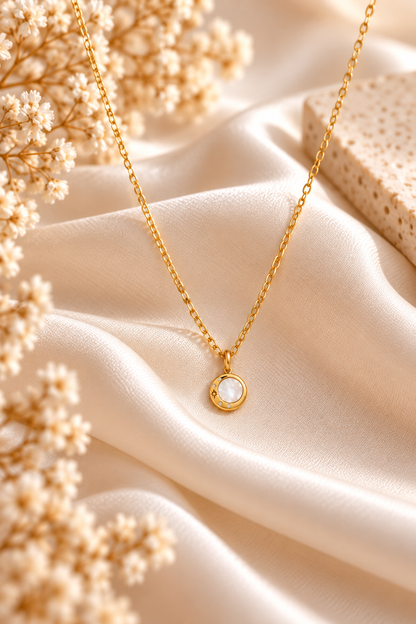 Halskette Luna gold