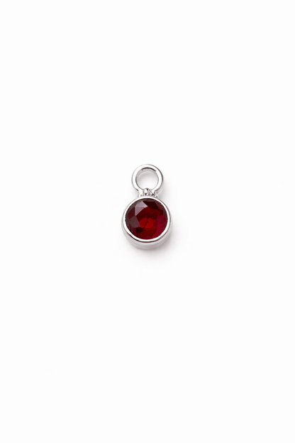 Anhänger Classic rot silber Produktbild