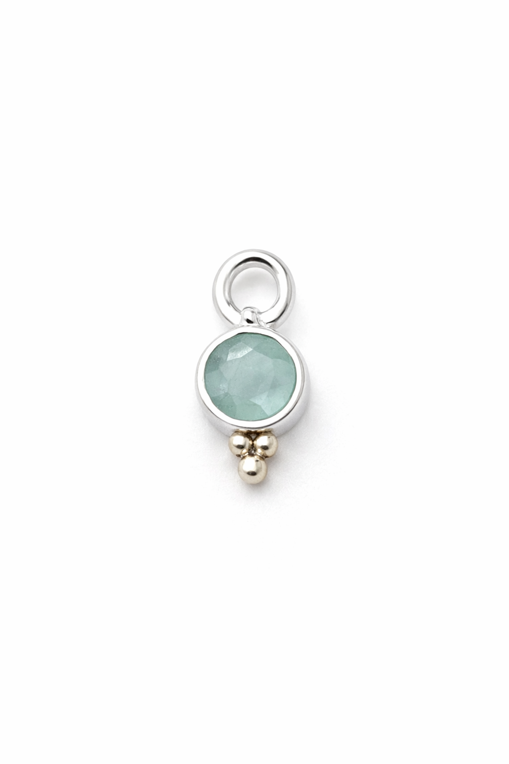 Anhänger Mystic mini aqua silber Produktbild