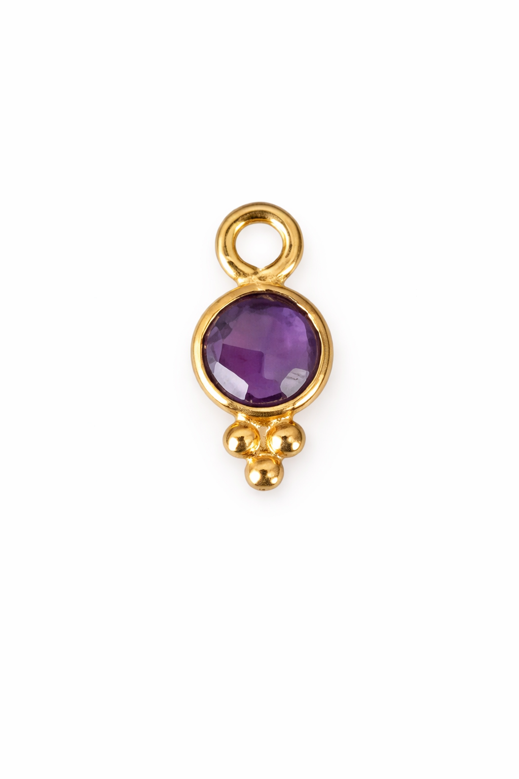 Anhänger Mystic mini lila gold Produktbild
