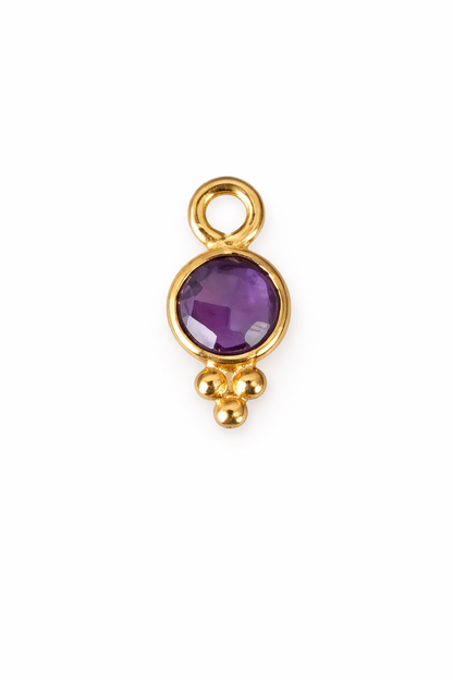 Anhänger Mystic mini lila gold Produktbild