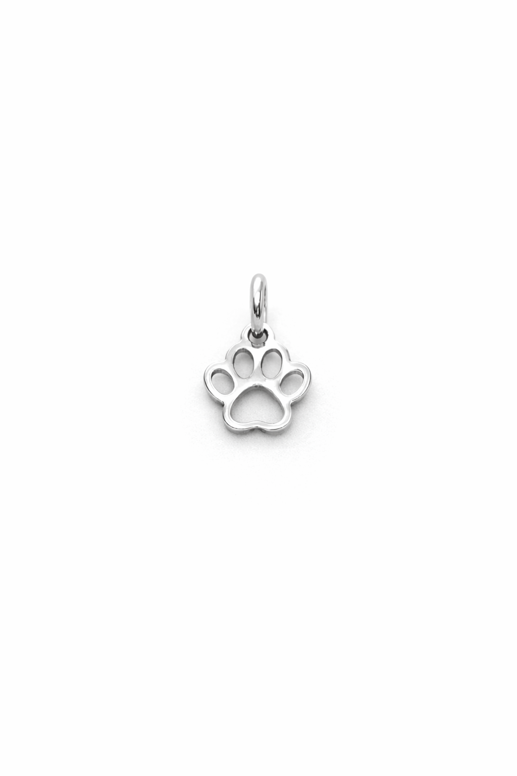 Anhänger Pfötchen silber Produktbild