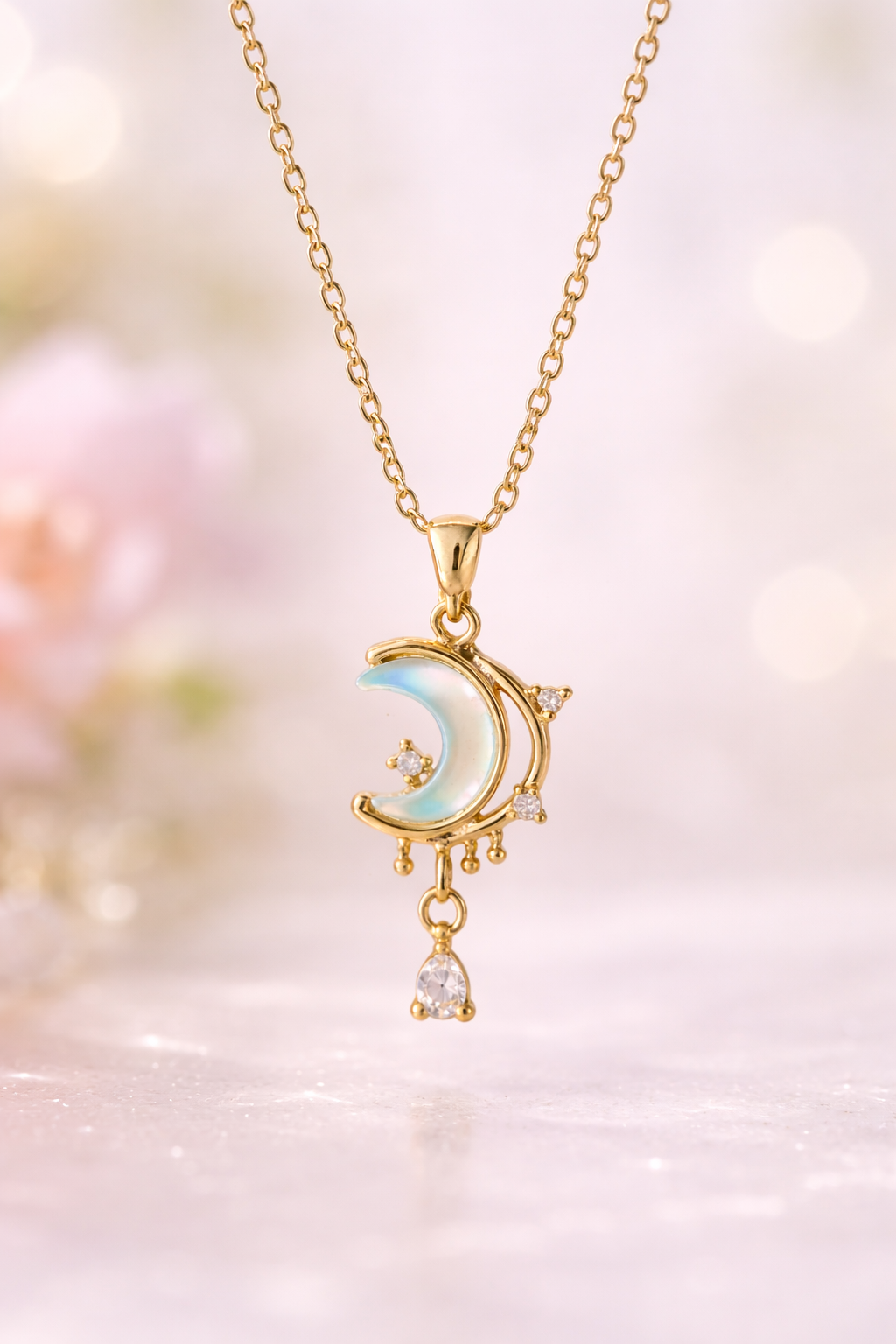 Haslkette Zauber gold