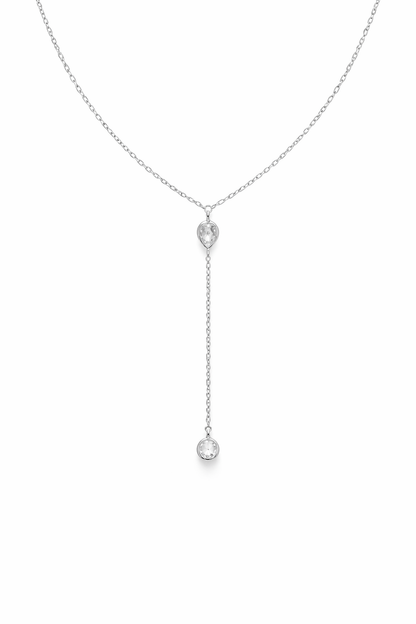 Halskette Drop silber Produktbild