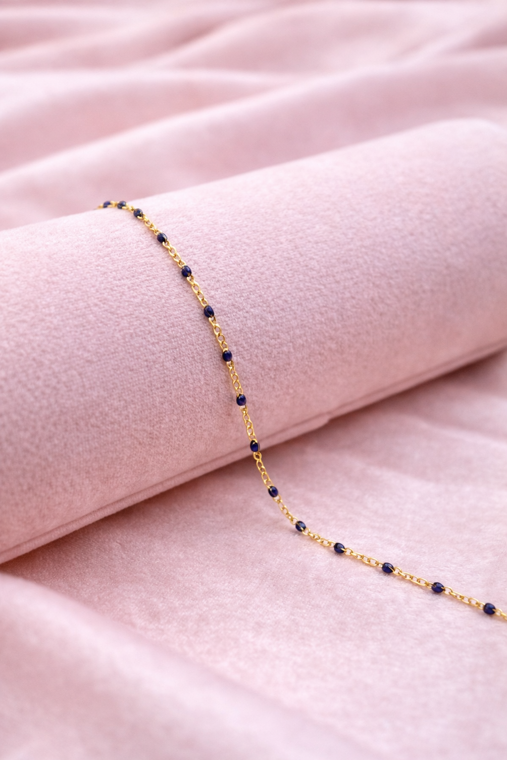 Kette Dotty navy gold