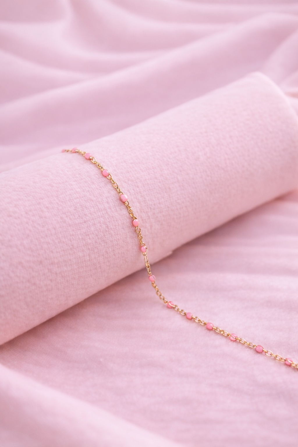 Kette Dotty pink gold