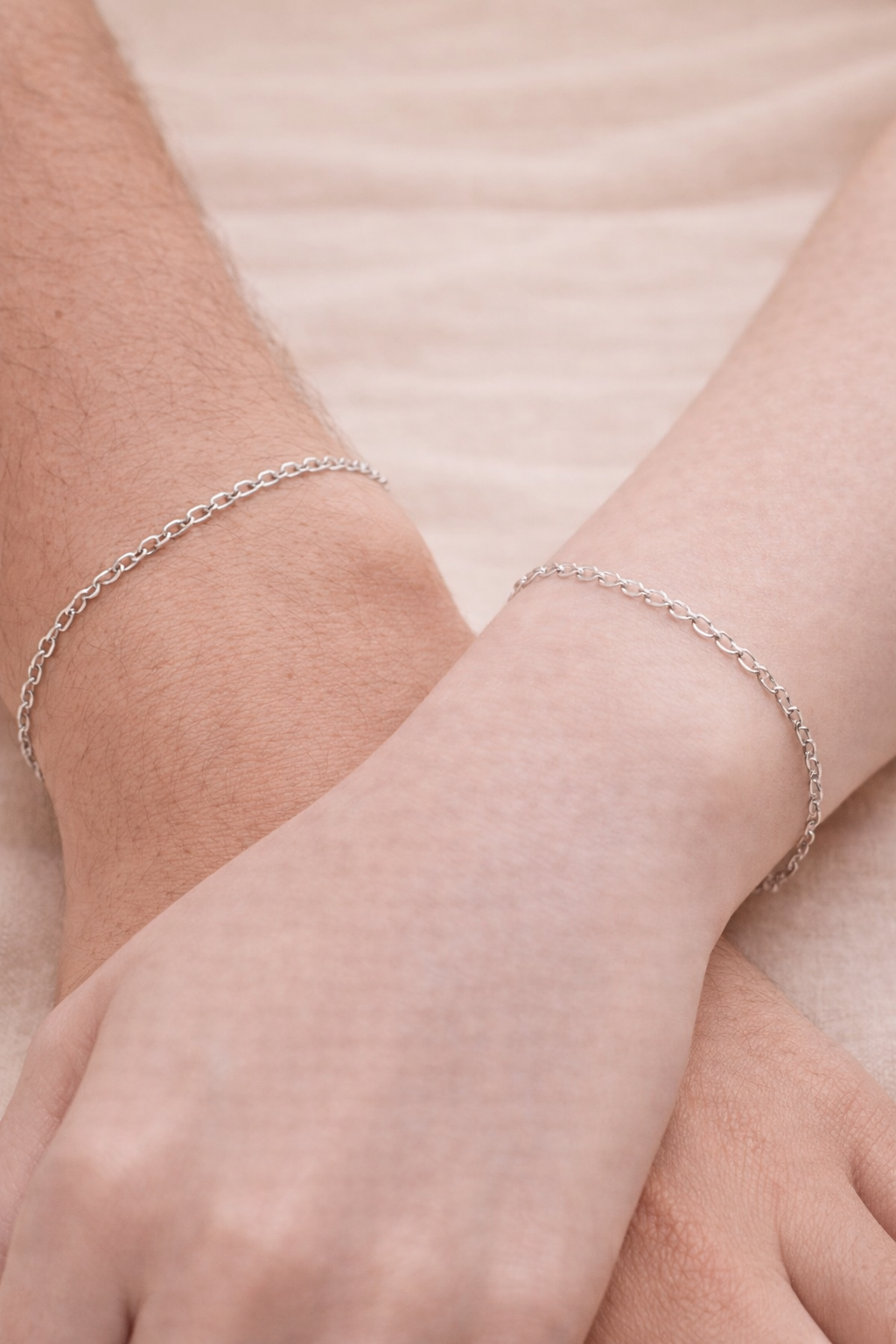 Kette Easy Wear silber Armkette uni