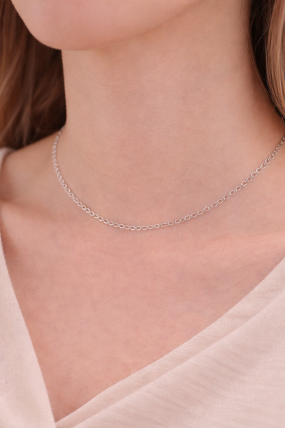 Kette Easy Wear silber Halskette Frau
