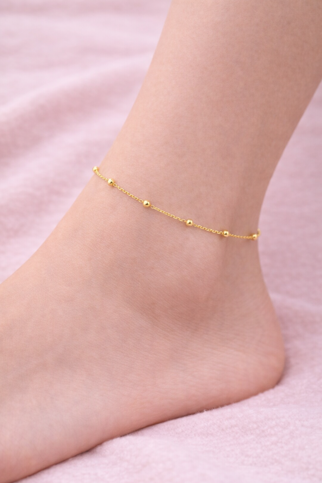 Kette Simple Joy gold Fusskette
