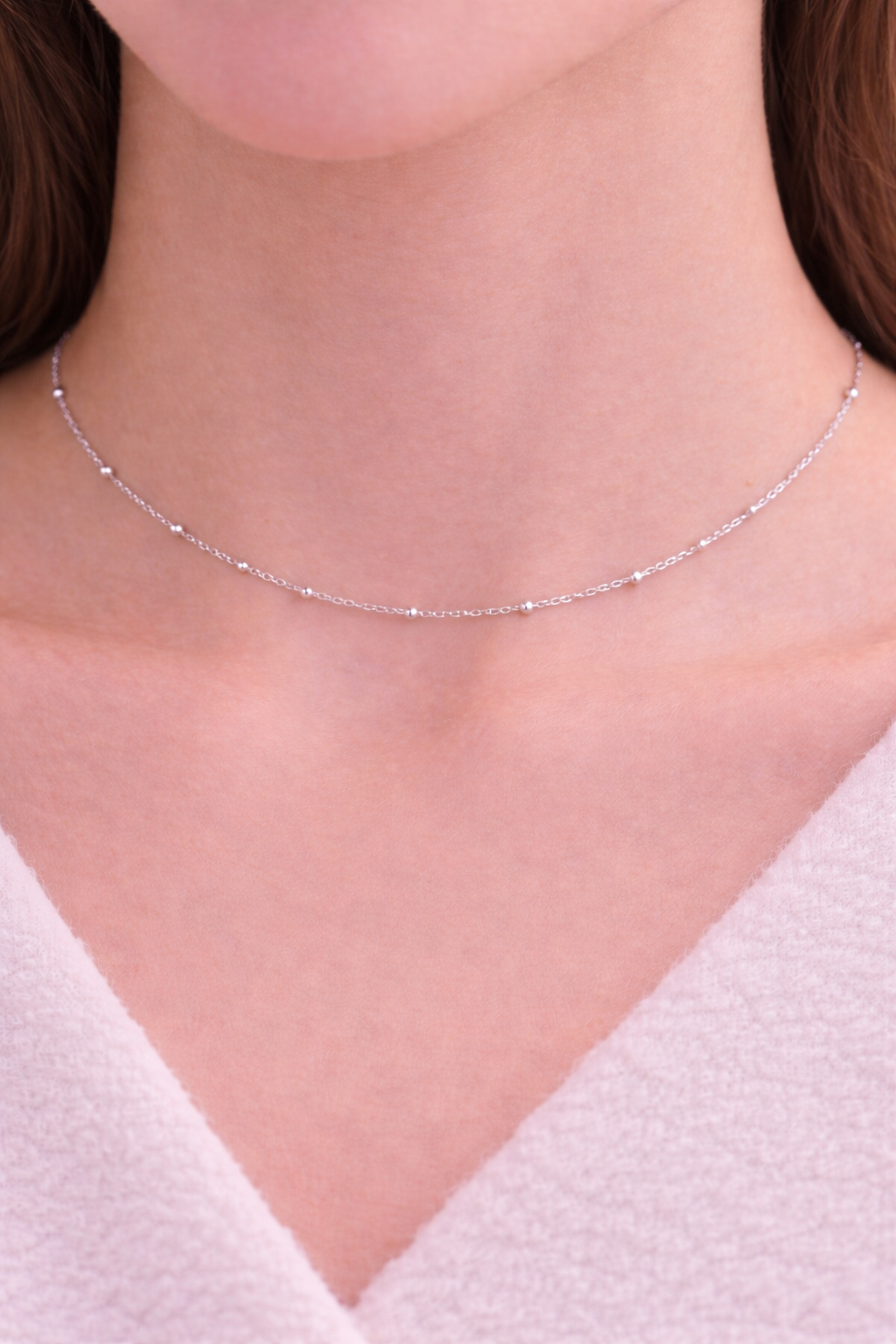 Kette Simple Joy silber Halskette