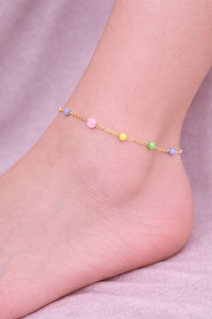Kette Summer Breeze gold Fusskette