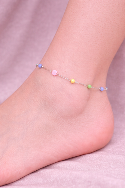 Kette Summer Breeze silber Fusskette
