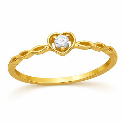 Produktbild Amora gold mit Zierstein