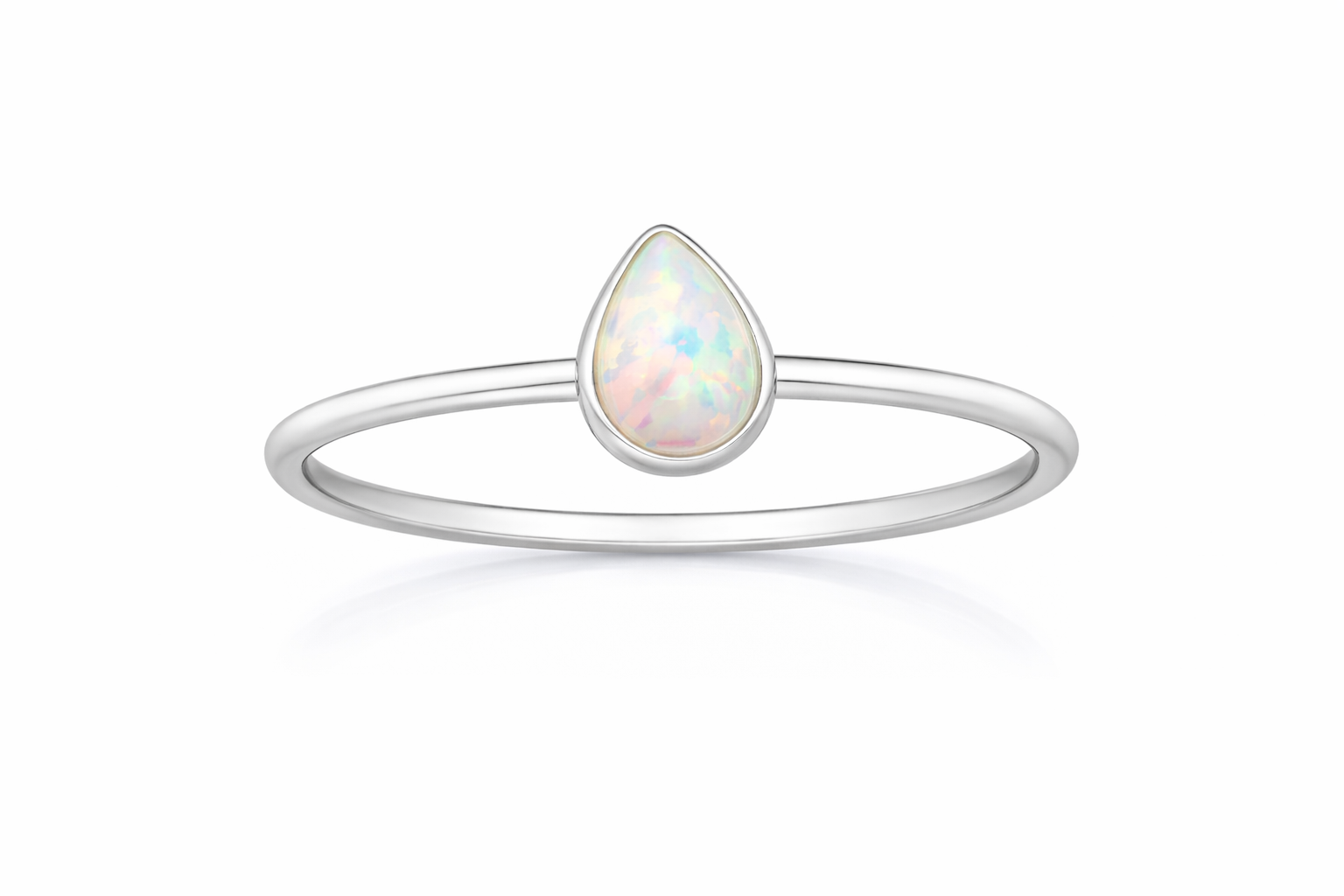 Ring Drop silber Produktbild