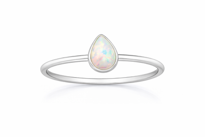 Ring Drop silber Produktbild