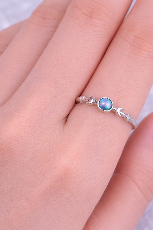 Ring Galaxy silber