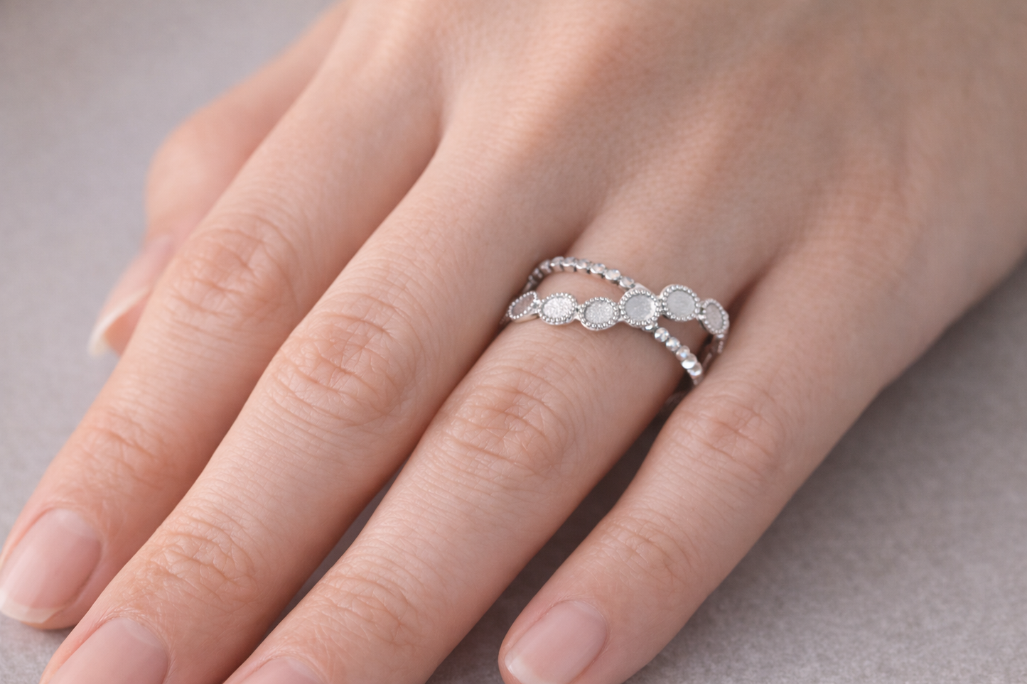 Ring Infinity silber Ringfinger soft Sunlight