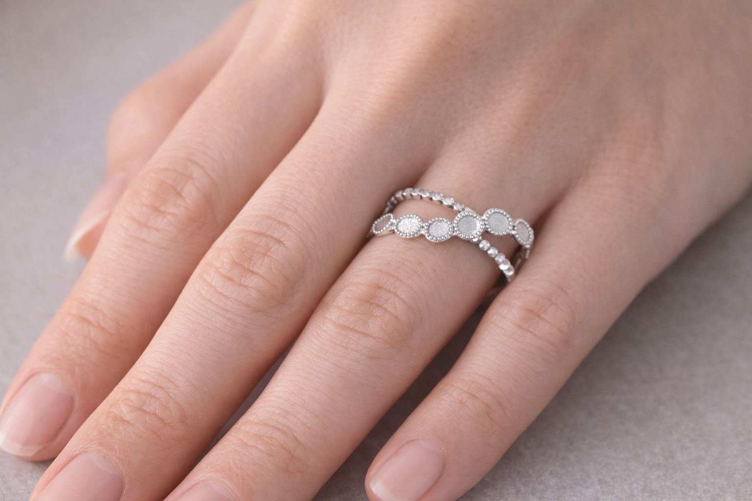 Ring Infinity silber Ringfinger soft Sunlight