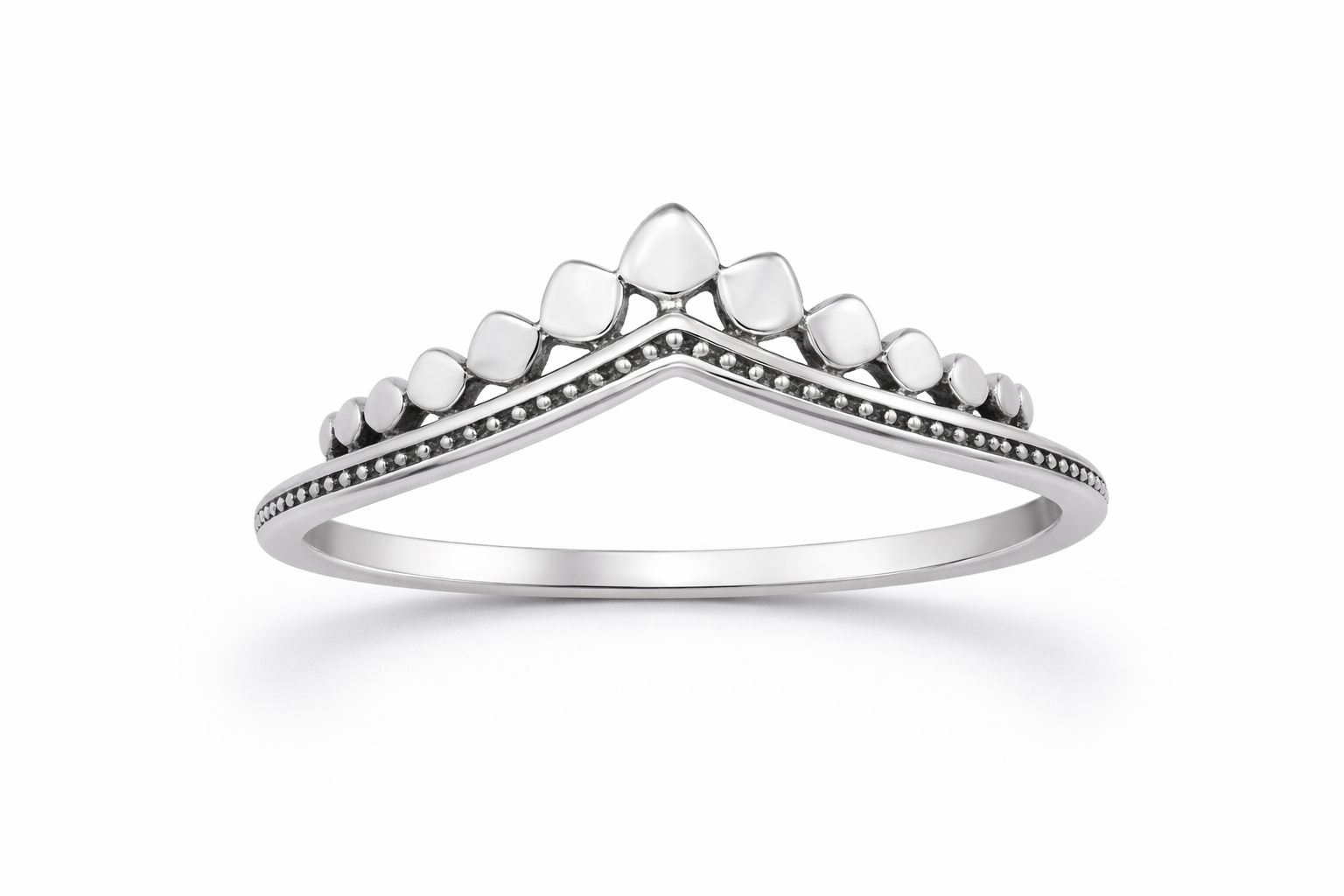 Ring Queenly silber Produktbild