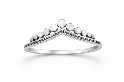 Ring Queenly silber Produktbild