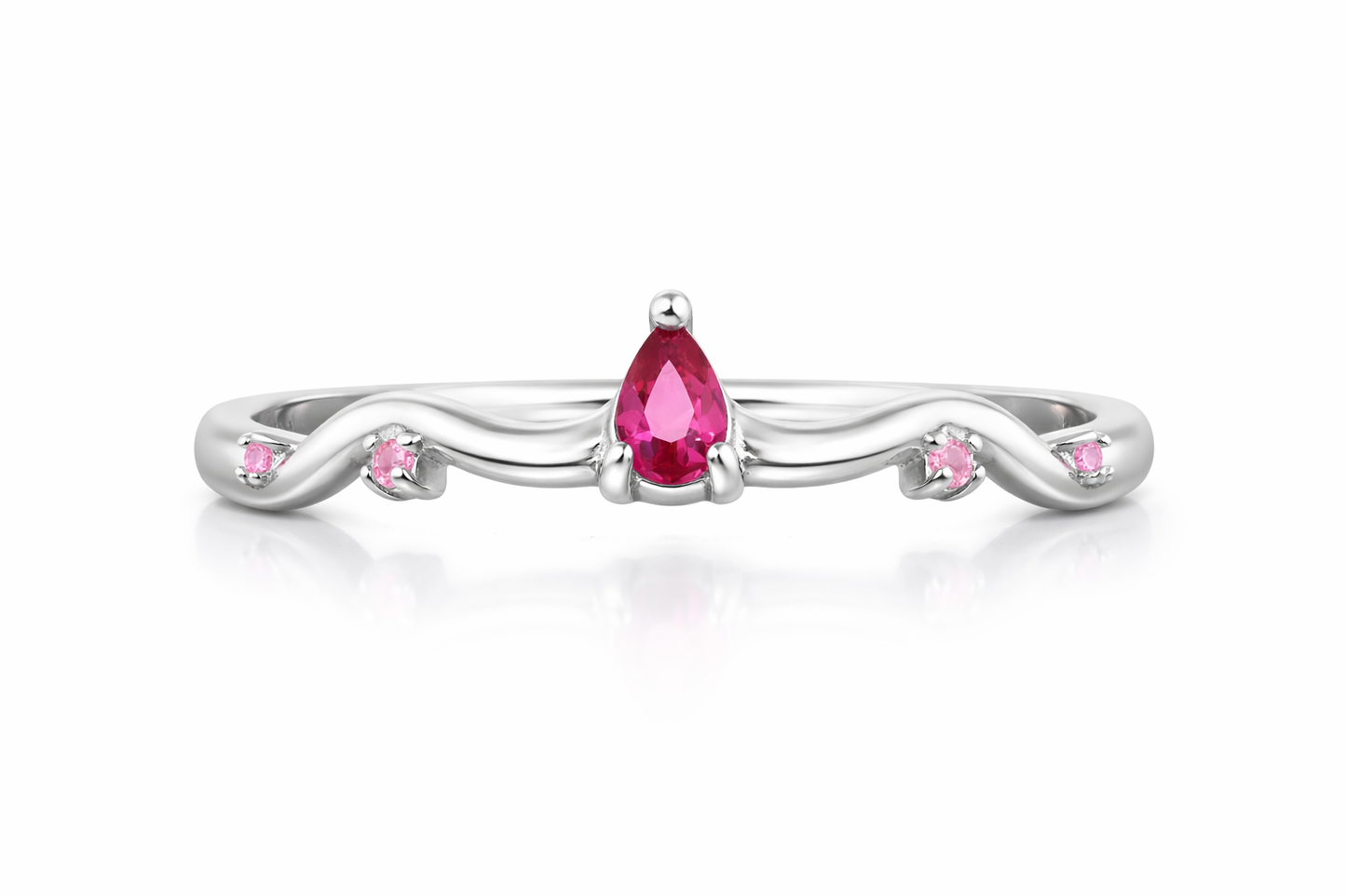 Ring Tiara silber Produktbild