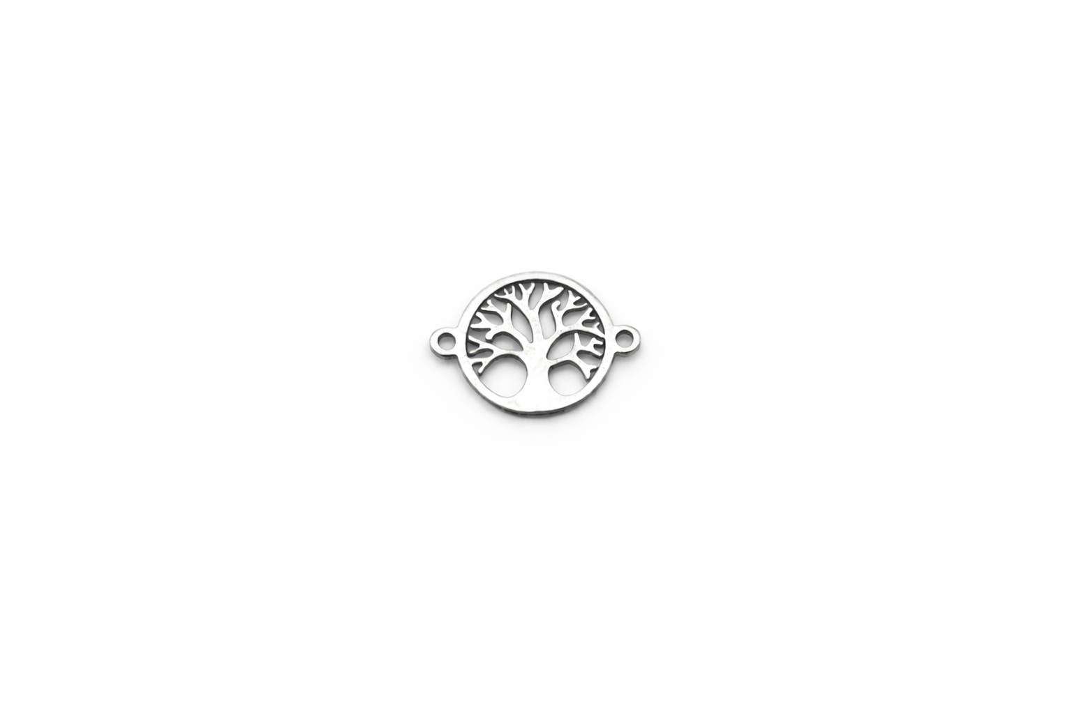 Verbinder Lebensbaum silber Produktbild